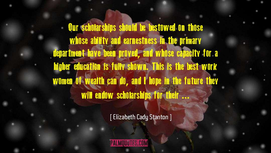 Endow quotes by Elizabeth Cady Stanton