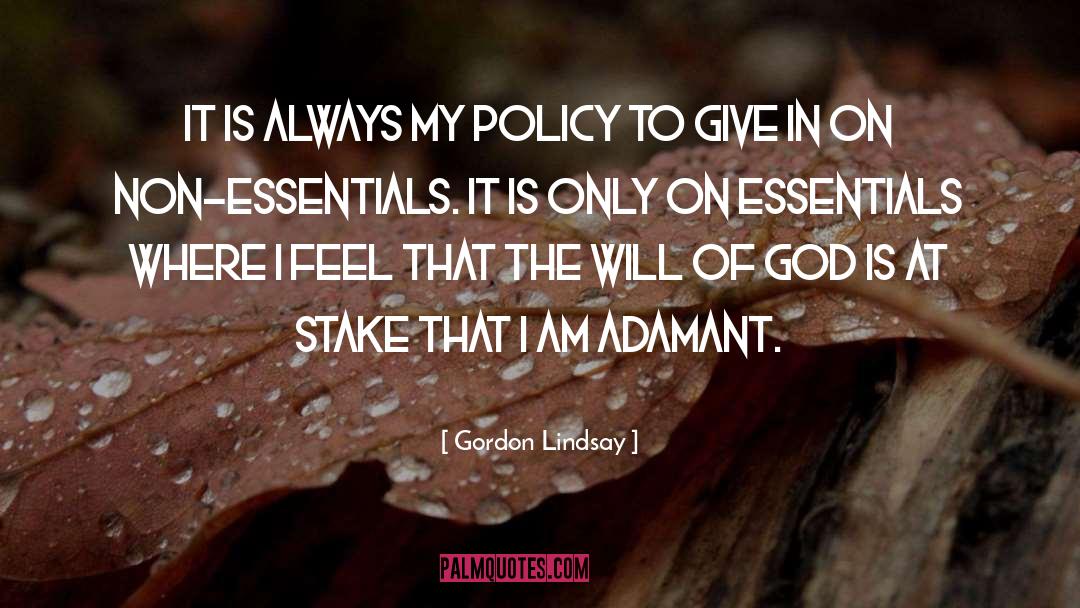 Endowment Policy quotes by Gordon Lindsay