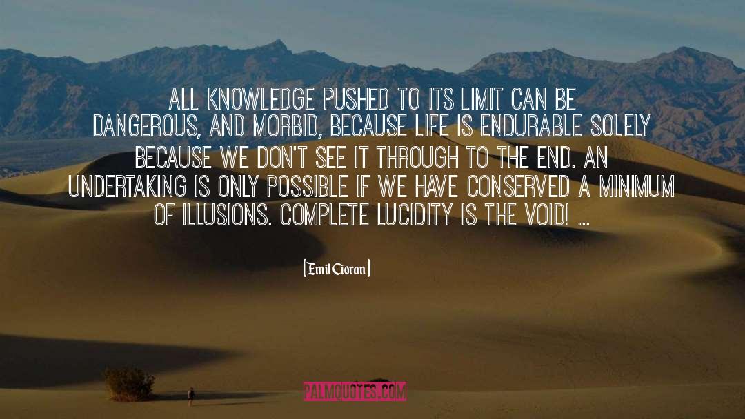 Endurable quotes by Emil Cioran