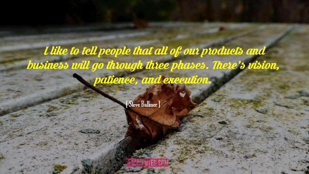 Endurance Patience quotes by Steve Ballmer