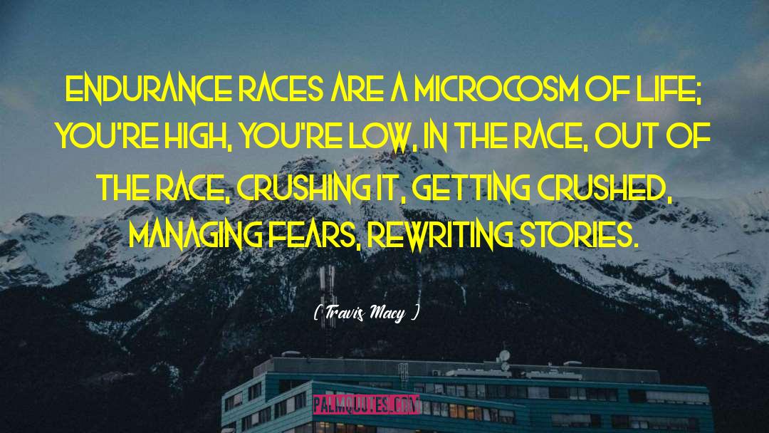 Endurance quotes by Travis Macy