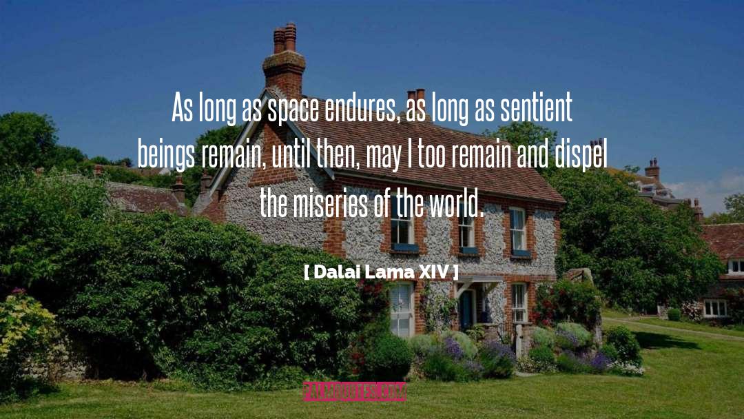 Endures quotes by Dalai Lama XIV