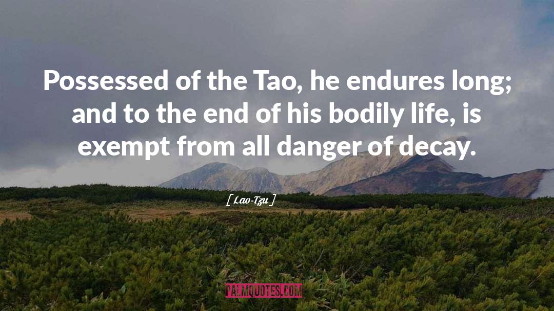 Endures quotes by Lao-Tzu
