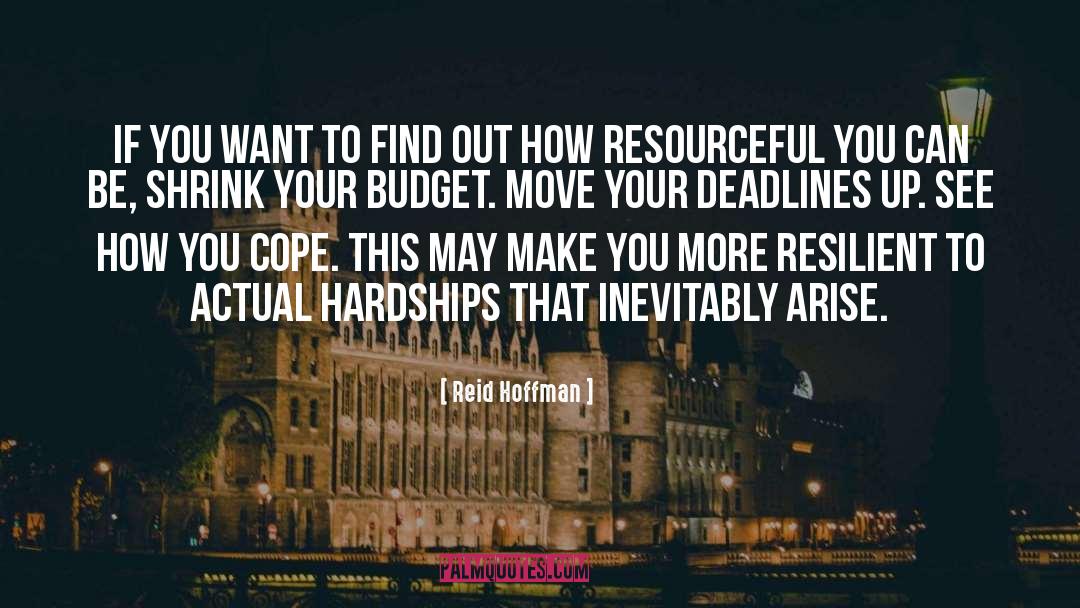 Enduring Hardships quotes by Reid Hoffman