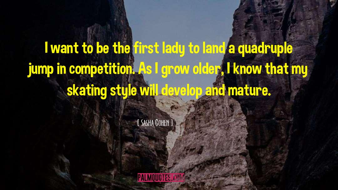 Enduring In Style quotes by Sasha Cohen