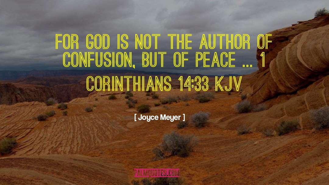 Enduring Peace quotes by Joyce Meyer