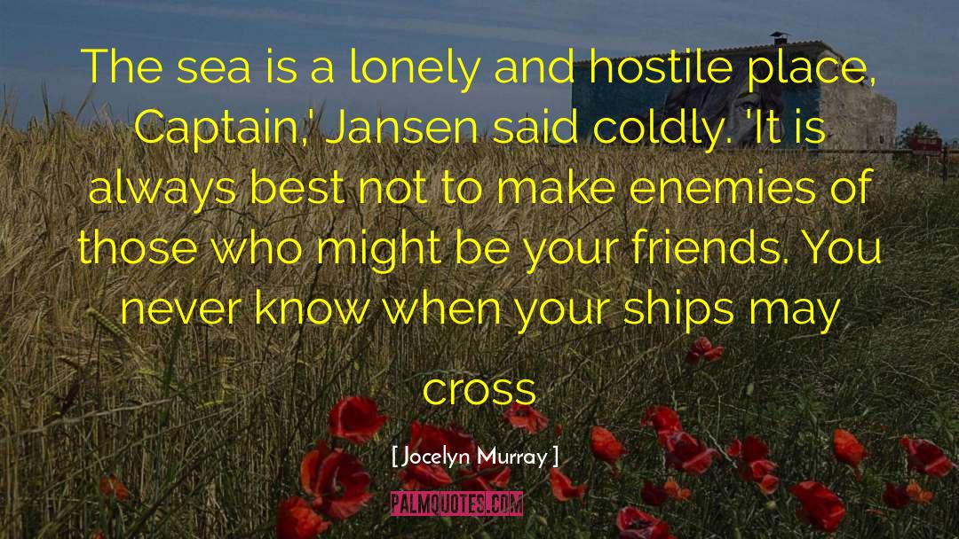 Enemies And Friends quotes by Jocelyn Murray
