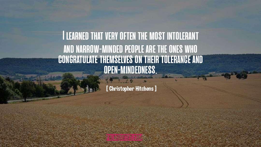 Enemies And Tolerance quotes by Christopher Hitchens