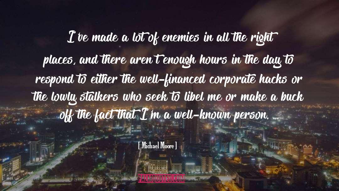 Enemies To Lovers quotes by Michael Moore