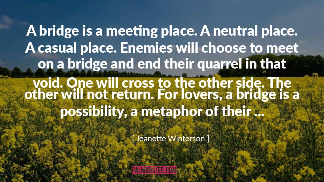 Enemies To Lovers Romance quotes by Jeanette Winterson