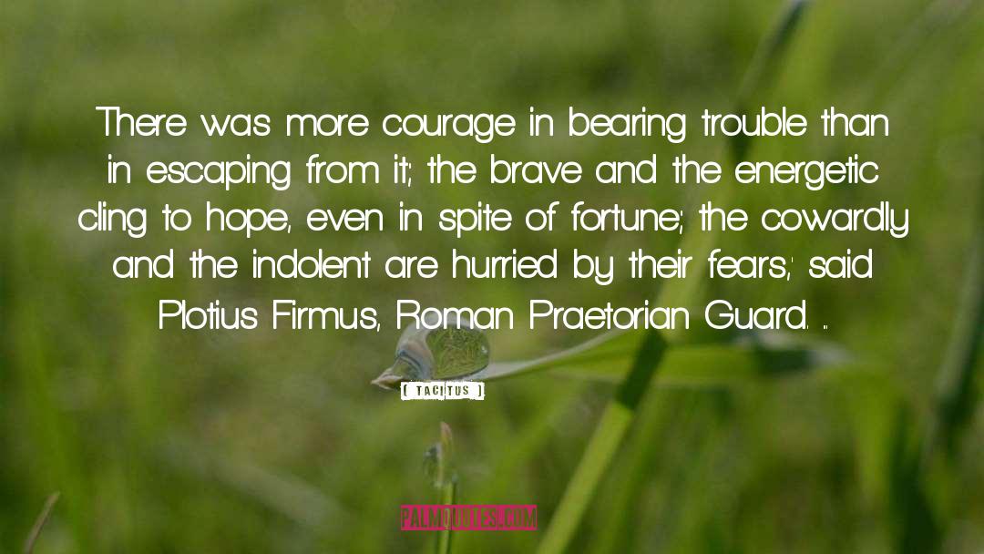 Energetic quotes by Tacitus