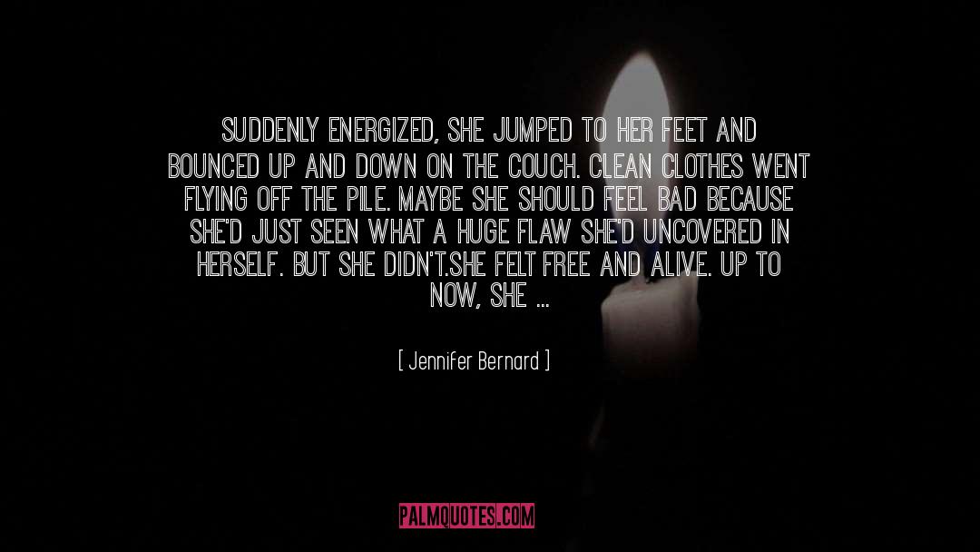 Energized quotes by Jennifer Bernard