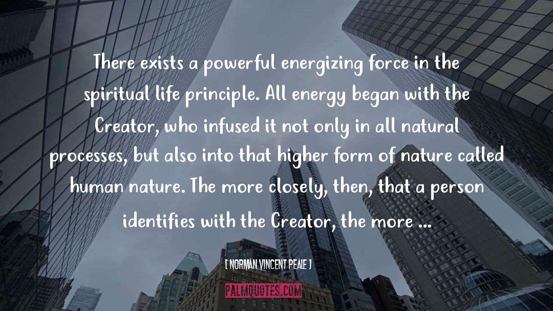 Energizing quotes by Norman Vincent Peale