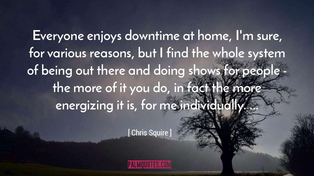 Energizing quotes by Chris Squire