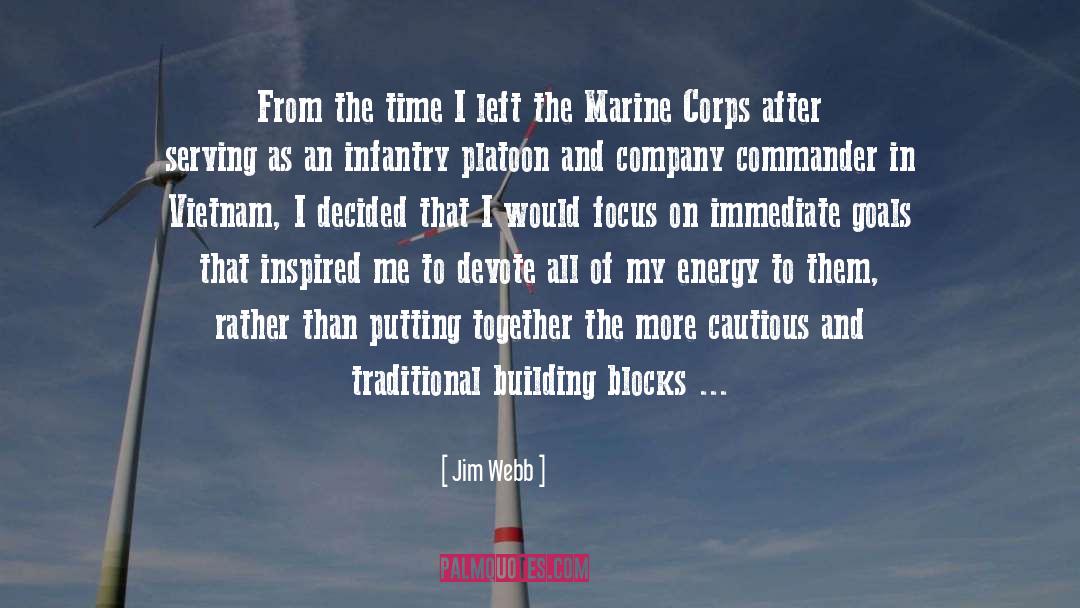 Energy And Determination quotes by Jim Webb