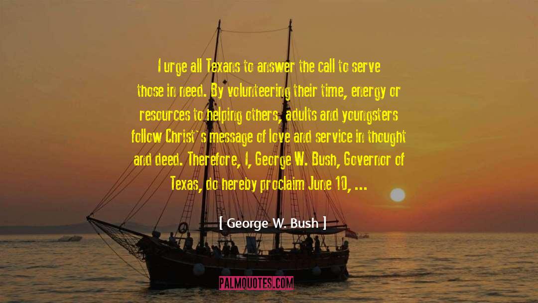 Energy Exchange quotes by George W. Bush