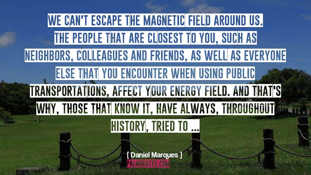 Energy Field quotes by Daniel Marques