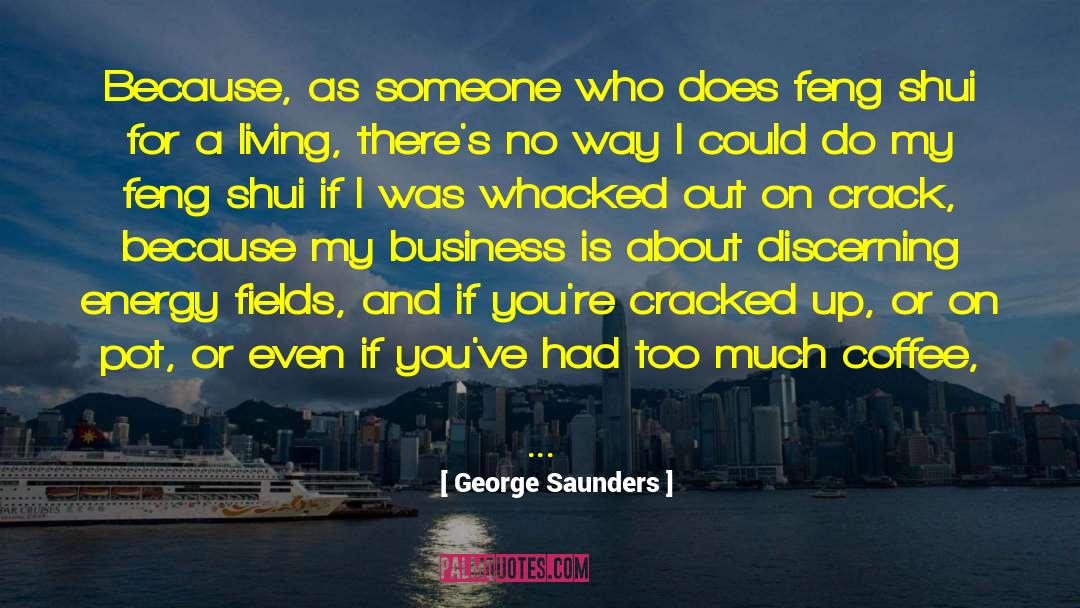 Energy Fields quotes by George Saunders