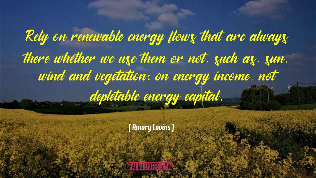 Energy Flow quotes by Amory Lovins