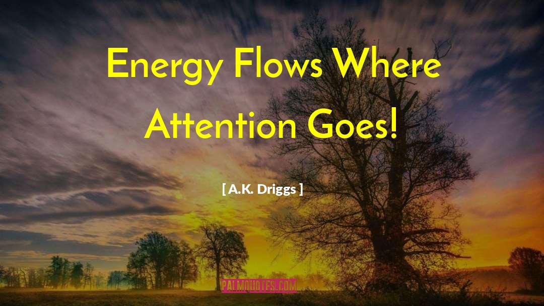 Energy Flow quotes by A.K. Driggs