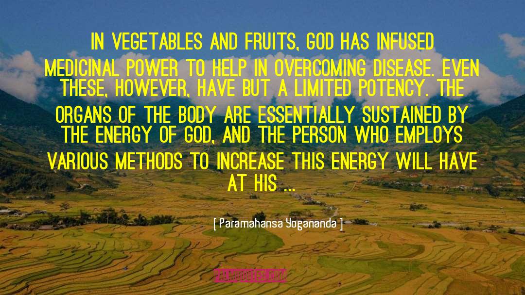 Energy Help quotes by Paramahansa Yogananda