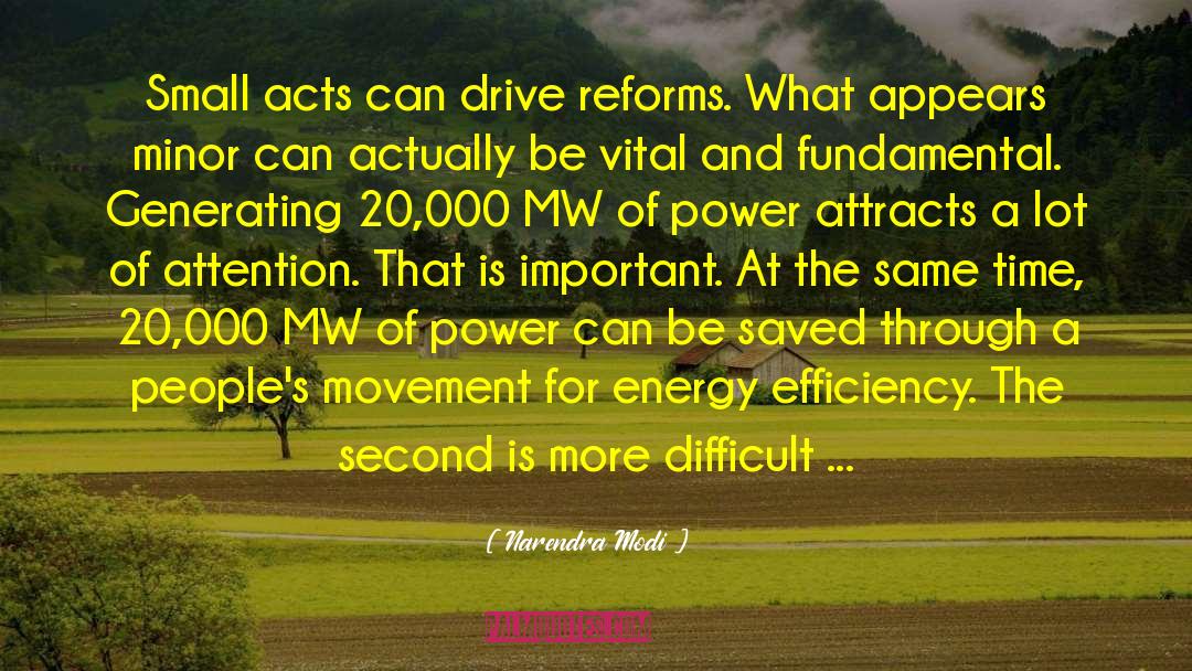 Energy Of The Core quotes by Narendra Modi