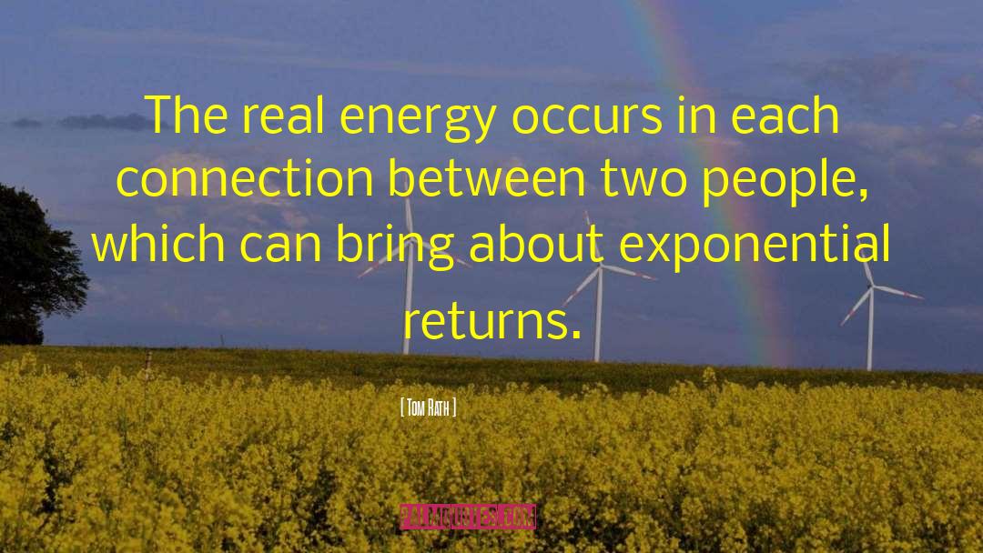Energy Politics quotes by Tom Rath