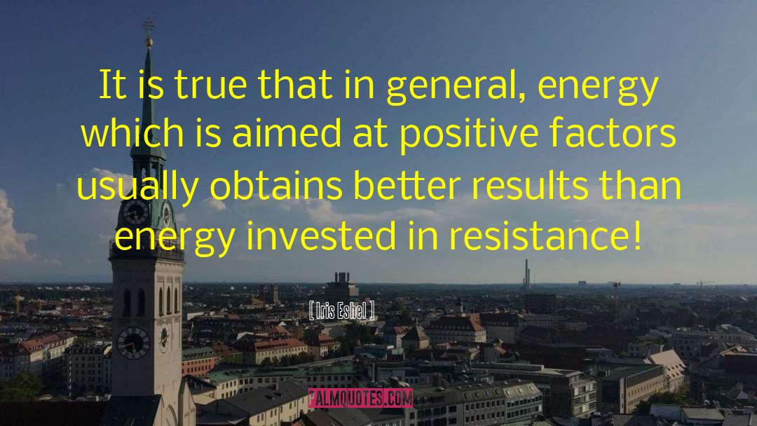 Energy Psychology quotes by Iris Eshel