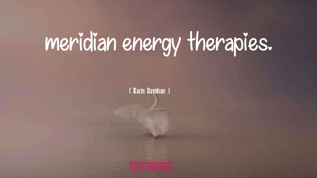 Energy quotes by Karin Davidson