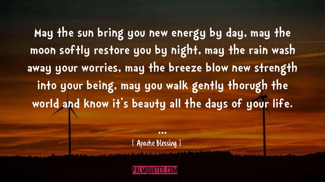 Energy Source quotes by Apache Blessing