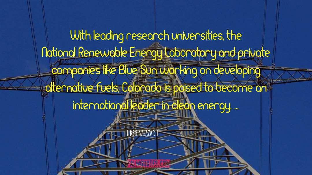 Energy Tariff quotes by Ken Salazar