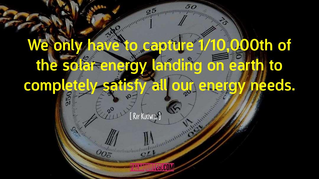 Energy Tariff quotes by Ray Kurzweil