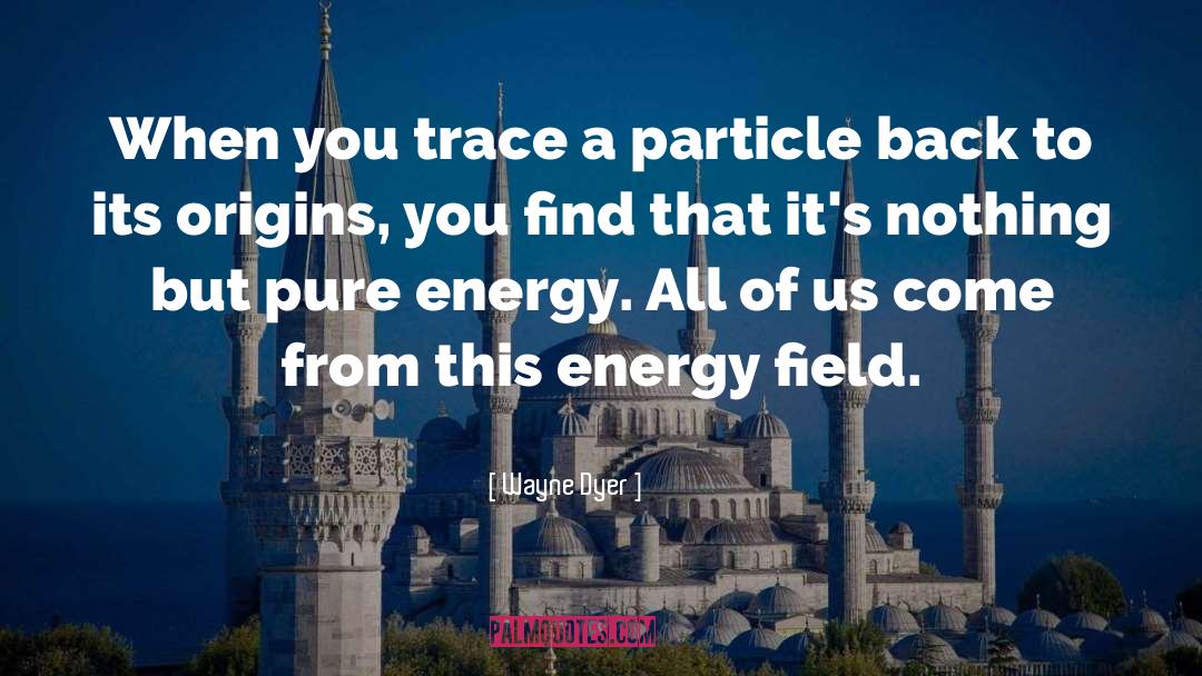 Energy Tariff quotes by Wayne Dyer
