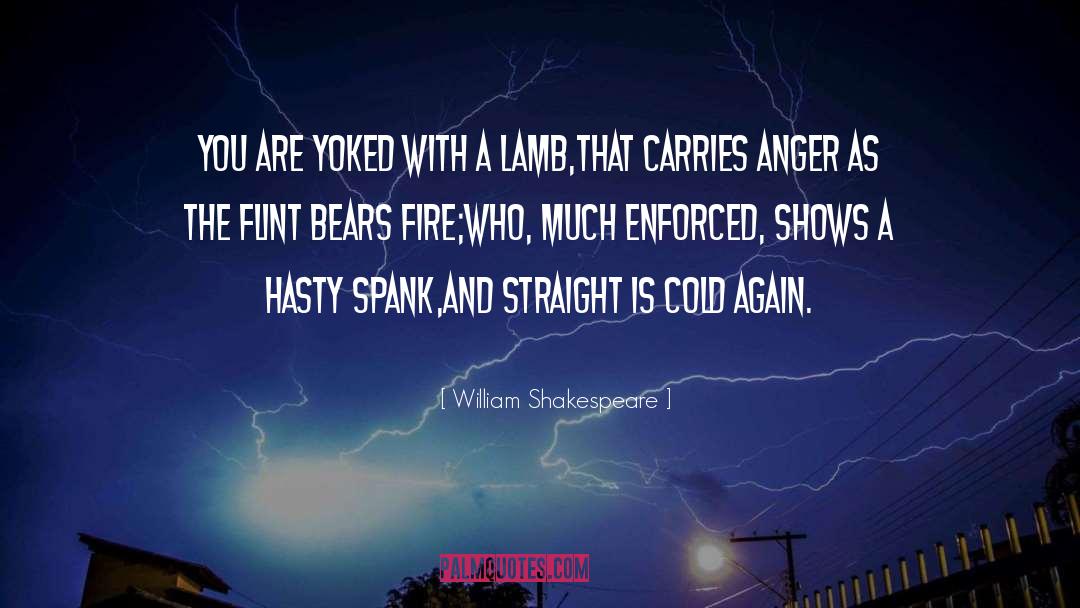 Enforced quotes by William Shakespeare