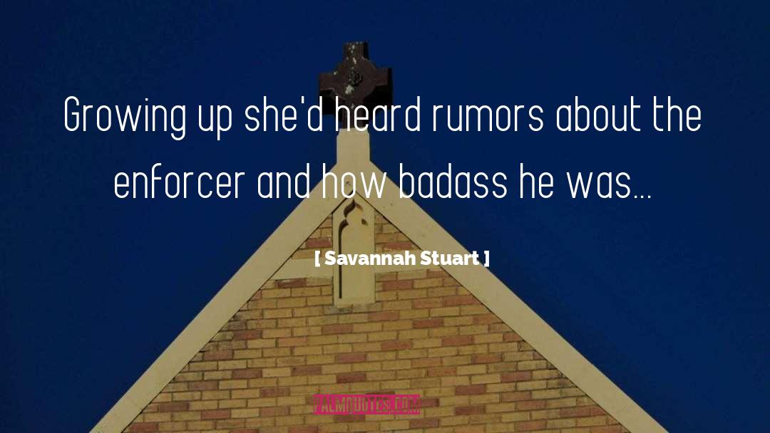Enforcer quotes by Savannah Stuart