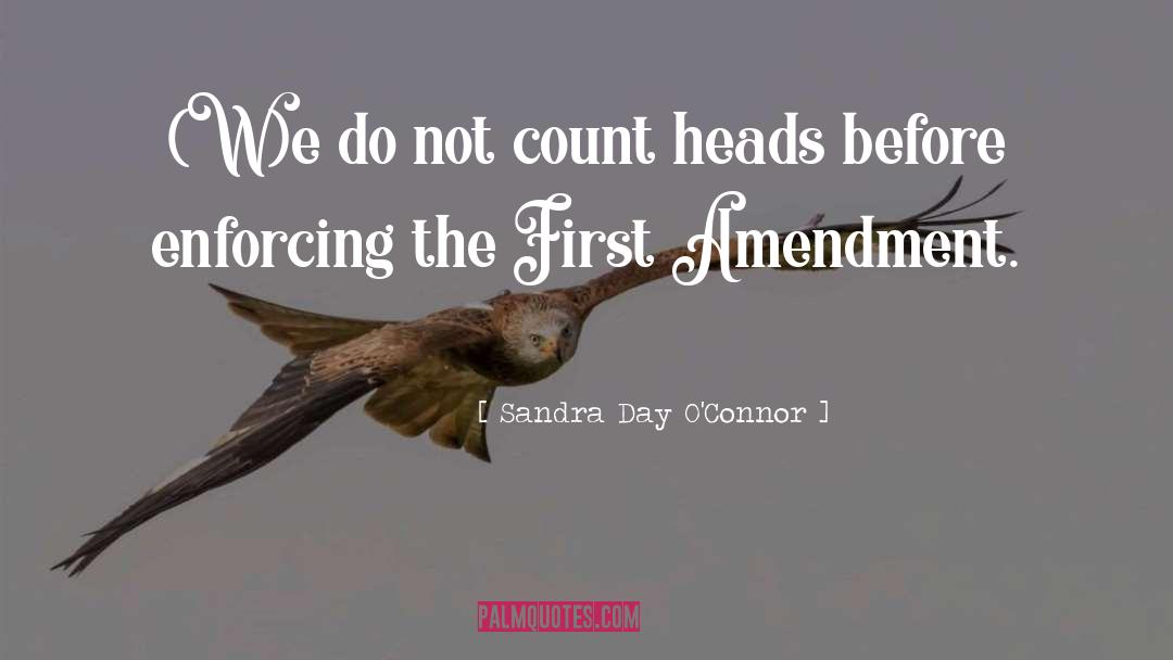 Enforcing quotes by Sandra Day O'Connor