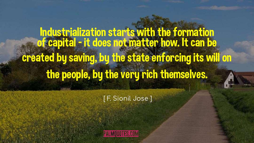 Enforcing quotes by F. Sionil Jose