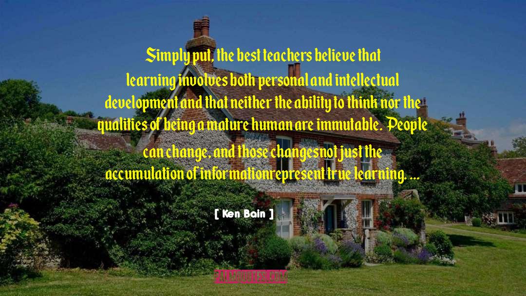 Engagement And Learning quotes by Ken Bain