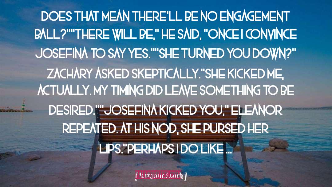 Engagement quotes by Suzanne Enoch