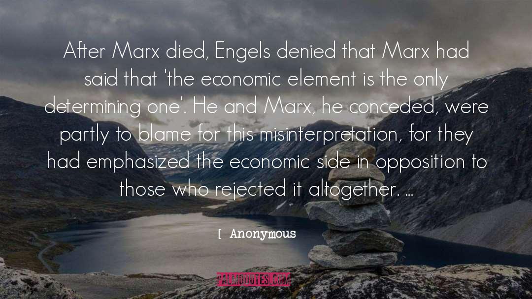 Engels quotes by Anonymous