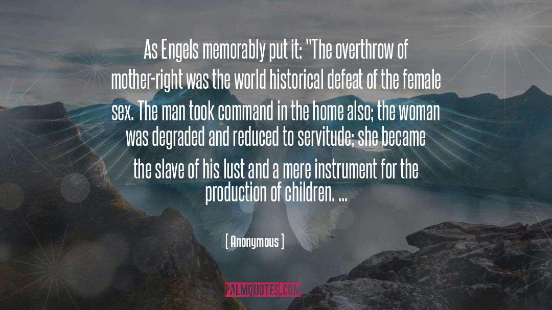 Engels quotes by Anonymous