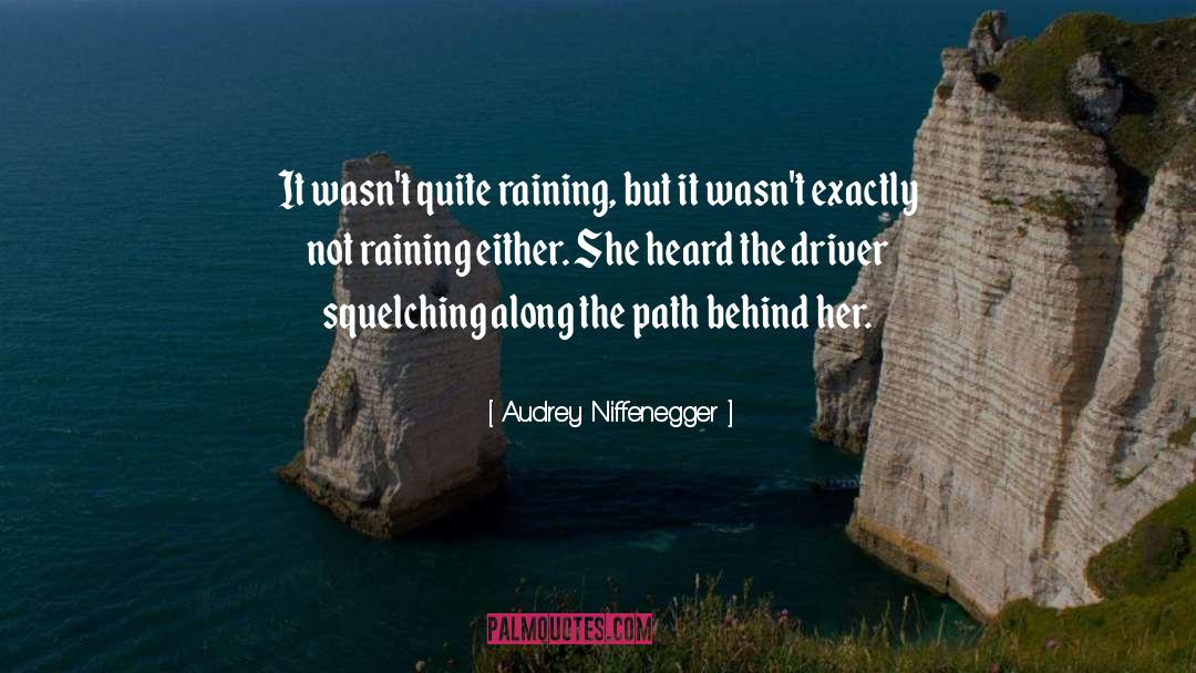 Engine Driver quotes by Audrey Niffenegger