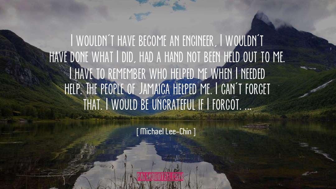 Engineer quotes by Michael Lee-Chin