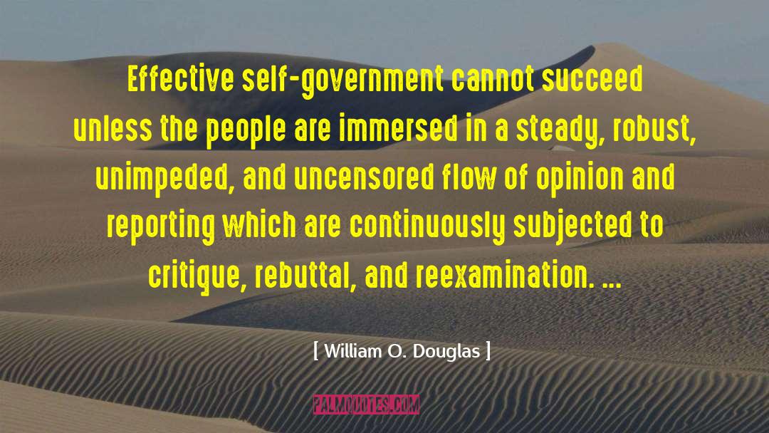 Engineering Opinion quotes by William O. Douglas