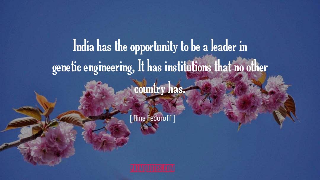 Engineering quotes by Nina Fedoroff