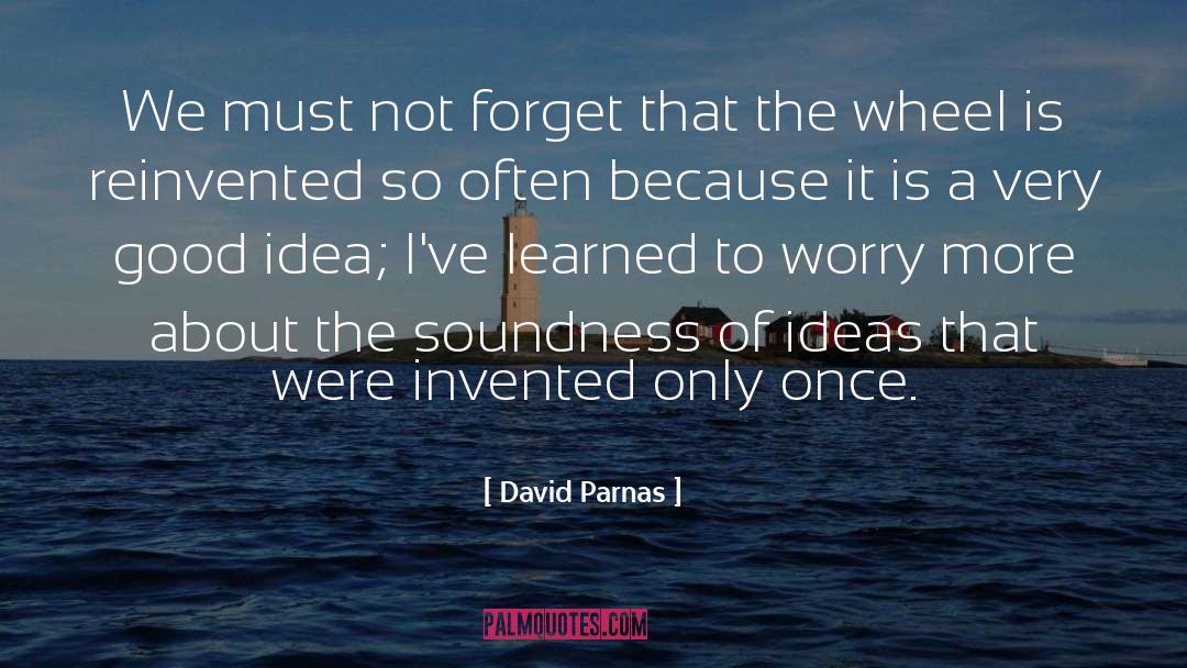 Engineering quotes by David Parnas