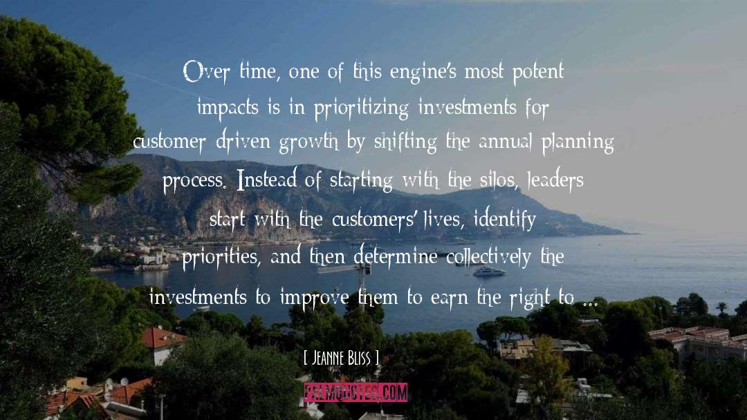 Engines quotes by Jeanne Bliss