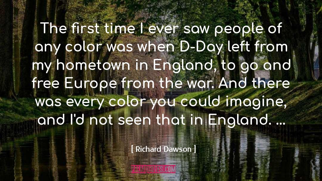 England Accent quotes by Richard Dawson