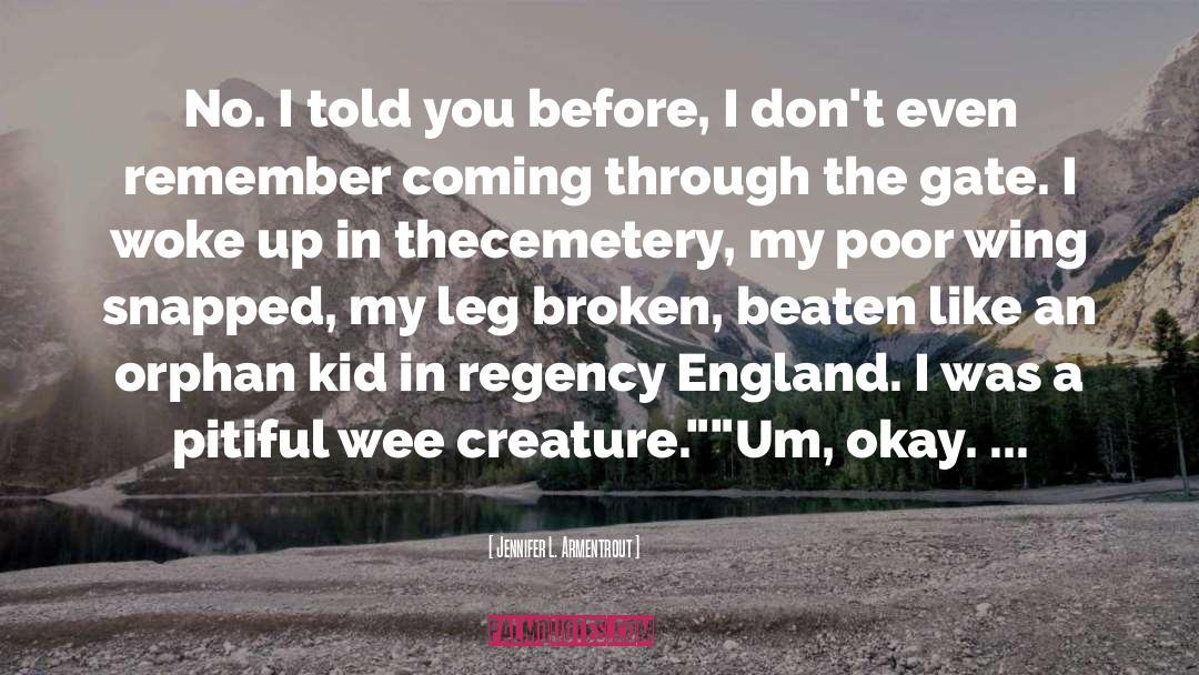 England quotes by Jennifer L. Armentrout