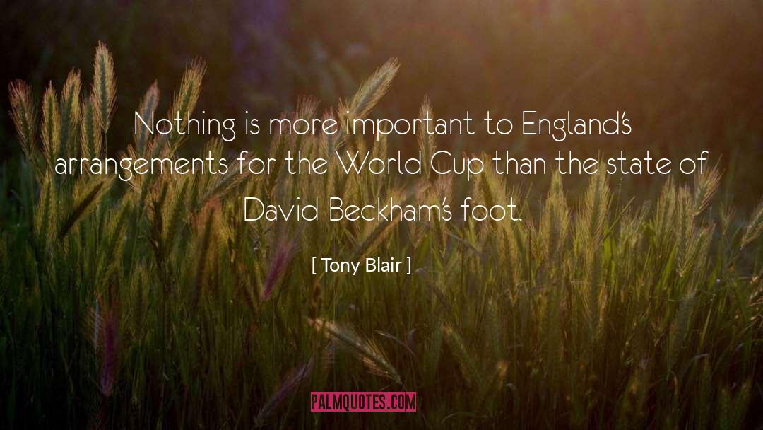 England World Cup Football quotes by Tony Blair